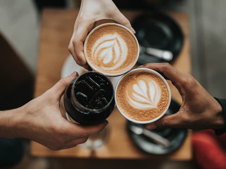 Morning coffee still
